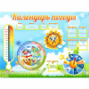 Стенд "Календарь погоды" 1х0,74 - «globural.ru» - Алапаевск