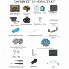 Robo kit DIYGO Мобильный робот с колесами всенаправленного движения - «globural.ru» - Алапаевск