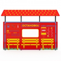 Учебно-игровой макет "Остановка" мобильный - «globural.ru» - Алапаевск