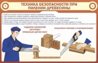 Стенд "ТБ при пилении древесины" - «globural.ru» - Алапаевск