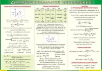Таблица Дифференциальное исчисление 1000*1400 винил - «globural.ru» - Алапаевск