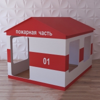 Детский игровой домик «Пожарная служба» - «globural.ru» - Алапаевск