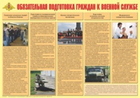 Плакат "Обязательная подготовка граждан к военной службе" - «globural.ru» - Алапаевск