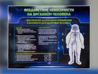 Стенд "Воздействие невесомости на организм человека" - «globural.ru» - Алапаевск