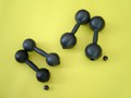 Гантели пластмассовые 0.8 кг с наполнителем - «globural.ru» - Алапаевск