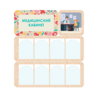 Информационный стенд «Медицинский кабинет» 100.5 х 111 см - «globural.ru» - Алапаевск