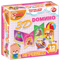 Комплект развивающих игр 3-5 лет. 3D домино (3-5 лет) - «globural.ru» - Алапаевск