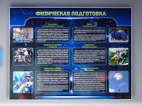 Стенд "Физическая подготовка" (вариант 2) - «globural.ru» - Алапаевск