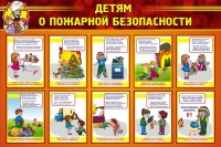 Стенд "Детям о пожарной безопасности" - «globural.ru» - Алапаевск