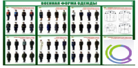 Стенд "Военная форма одежды" - «globural.ru» - Алапаевск