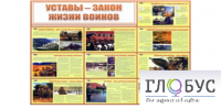 Стенд "Уставы закон жизни воинов" - «globural.ru» - Алапаевск