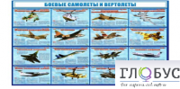 Стенд "Боевые самолеты и вертолеты" - «globural.ru» - Алапаевск