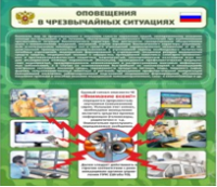 Стенд "Оповещения в чрезвычайных ситуациях" - «globural.ru» - Алапаевск