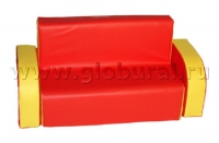 Диван с подлокотниками 90*35*45/20см (ВИК) - «globural.ru» - Алапаевск