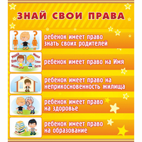 Стенд "Знай свои права" - «globural.ru» - Алапаевск
