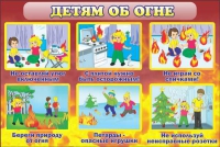 Стенд "Детям об огне" - «globural.ru» - Алапаевск