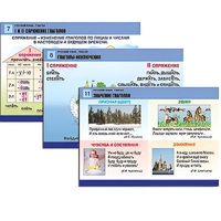 Комплект таблиц для начальной школы "Русский язык. Глагол" - «globural.ru» - Алапаевск