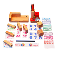 Игровой набор Фребеля "Календарь настольный" - «globural.ru» - Алапаевск