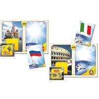 Настольно-печатная игра "Флаги стран мира 1. Европа" - «globural.ru» - Алапаевск