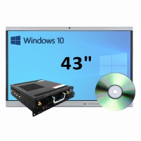 Интерактивная панель 43" (встроенный ПК, Win10) - «globural.ru» - Алапаевск