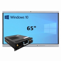Интерактивная панель 65" (встроенный ПК Win10, Intel i5) - «globural.ru» - Алапаевск