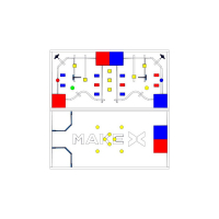 Соревновательное поле с элементами MakeX 2019 City Guardian Arena Expansion Kit for Blue Planet - «globural.ru» - Алапаевск