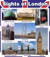 Стенд "Sights of london" - «globural.ru» - Алапаевск