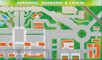 Доска магнитно-маркерная панорамная "Дорожное движение в городе" - «globural.ru» - Алапаевск