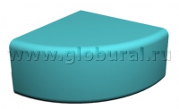 Угловой пуфик 60*60*32см (ВИК) - «globural.ru» - Алапаевск