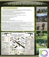 Стенд "Огневая подготовка" (вариант 3) - «globural.ru» - Алапаевск