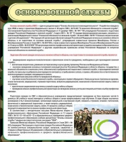 Стенд "Основы военной службы" - «globural.ru» - Алапаевск