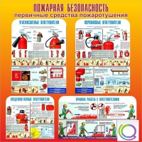 Стенд "Пожарная безопасность" (вариант 2 в ассортименте) - «globural.ru» - Алапаевск
