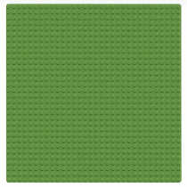 Конструктор Лёва. Зеленая строительная пластина 32*32 техник - «globural.ru» - Алапаевск