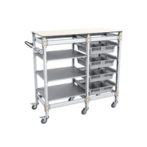 Тележка 2-х секционная для учебных наборов и цифровых лабораторных комплексов SenseDisc - «globural.ru» - Алапаевск