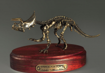 Модель скелета динозавра Triceratops - «globural.ru» - Алапаевск