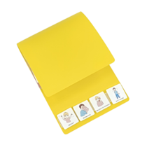 Коммуникативная книга с карточками PECS/ПЭКС (Маленькая, цвет желтый) - «globural.ru» - Алапаевск