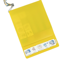 Коммуникативная книга с карточками PECS/ПЭКС (Большая, цвет желтый) - «globural.ru» - Алапаевск