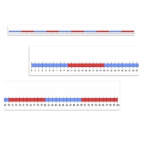 Нумирошка. Числовая прямая 0-100 по методике Нумикон - «globural.ru» - Алапаевск