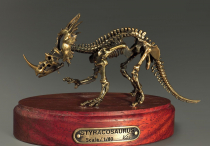 Модель скелета динозавра Styracosaurus - «globural.ru» - Алапаевск