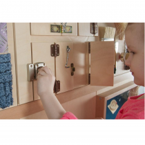 Тактильно-развивающая панель «Замочки» (вариант 1) - «globural.ru» - Алапаевск