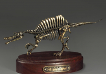Модель скелета динозавра Spinosaurus - «globural.ru» - Алапаевск