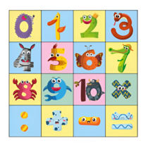 Коврик для логобота Пчелка "Цифры" - «globural.ru» - Алапаевск