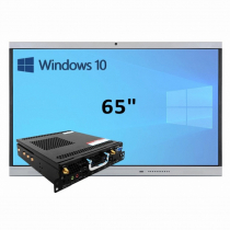 Интерактивная панель 65" (встроенный ПК Win10, Intel i5) - «globural.ru» - Алапаевск