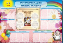 Стенд-уголок "Информация. Наша жизнь" - «globural.ru» - Алапаевск