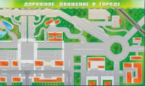 Доска магнитно-маркерная панорамная "Дорожное движение в городе" - «globural.ru» - Алапаевск