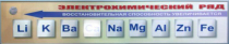 Справочно-информационный стенд (электронный, световой) "Электрохимический ряд напряжений металлов" - «globural.ru» - Алапаевск