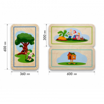 Набор стеновых панелей «Мир сказки - У Лукоморья» - «globural.ru» - Алапаевск