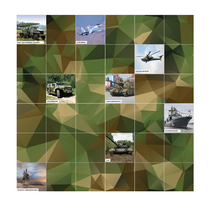 Коврик для логобота Пчелка "Военная техника" - «globural.ru» - Алапаевск