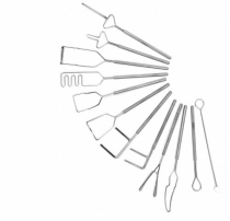 Комплект "Постановочные зонды" медицинская сталь (12 штук) - «globural.ru» - Алапаевск