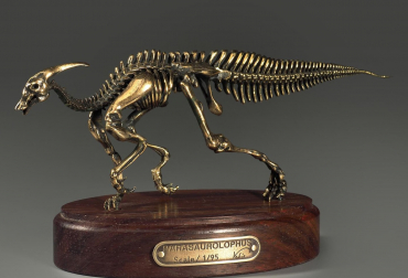 Модель скелета динозавра Parasaurolophus  - «globural.ru» - Алапаевск
